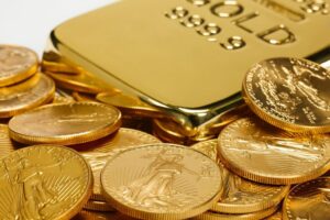 Gold bars coins 1024x682