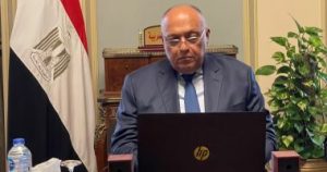 سامح شكري وزير الخارجية